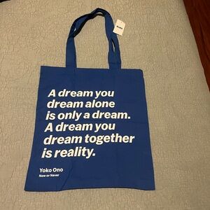 MOMA Tote Bag with Yoko Ono Quote